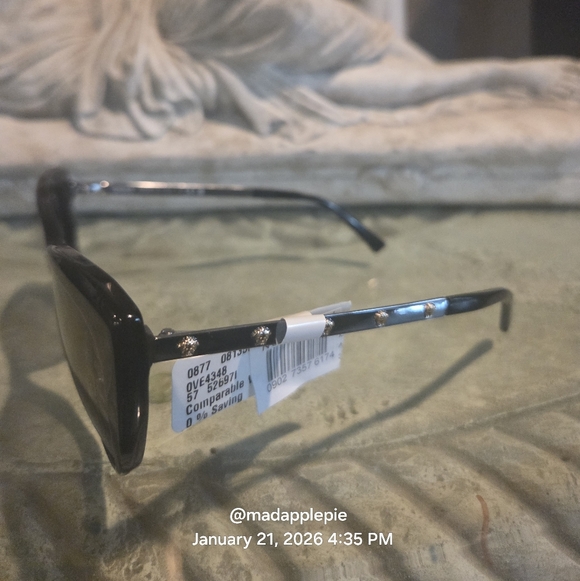 Versace Medusa Cat Eye Sunglasses Havanah Luxury Designer Mod4348 #166 main image 9